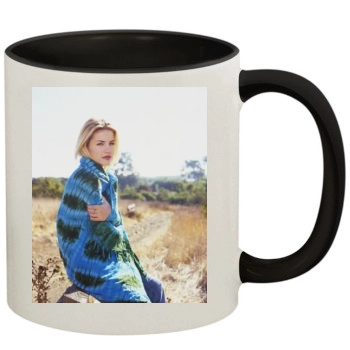 Elisha Cuthbert 11oz Colored Inner & Handle Mug