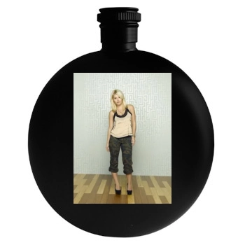 Elisha Cuthbert Round Flask