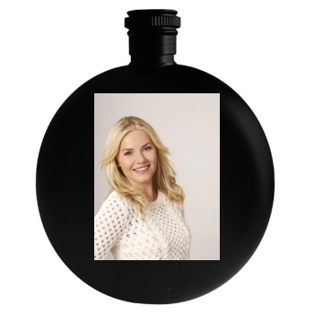 Elisha Cuthbert Round Flask