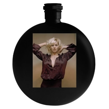 Elisha Cuthbert Round Flask