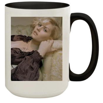 Elisha Cuthbert 15oz Colored Inner & Handle Mug