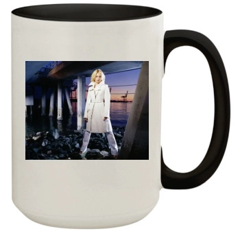 Elisha Cuthbert 15oz Colored Inner & Handle Mug