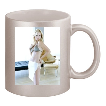 Elisha Cuthbert 11oz Metallic Silver Mug