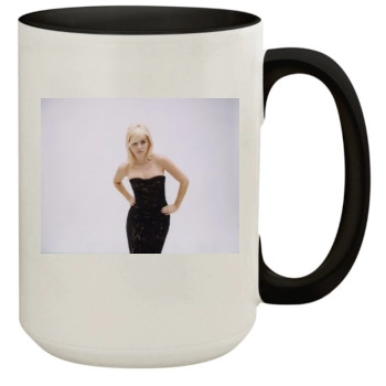 Elisha Cuthbert 15oz Colored Inner & Handle Mug