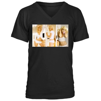 Elisha Cuthbert Men's V-Neck T-Shirt