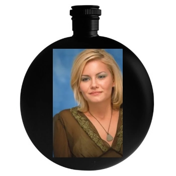 Elisha Cuthbert Round Flask