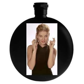 Elisha Cuthbert Round Flask