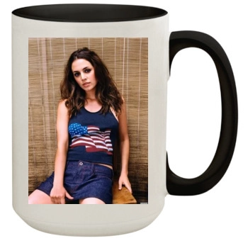 Eliza Dushku 15oz Colored Inner & Handle Mug