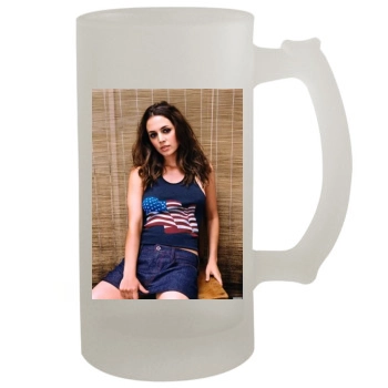 Eliza Dushku 16oz Frosted Beer Stein