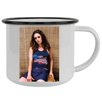 Eliza Dushku Camping Mug