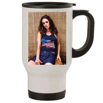 Eliza Dushku Stainless Steel Travel Mug