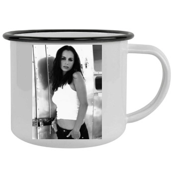 Eliza Dushku Camping Mug