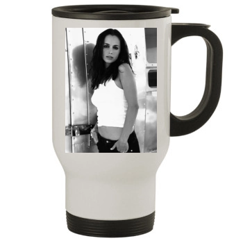 Eliza Dushku Stainless Steel Travel Mug