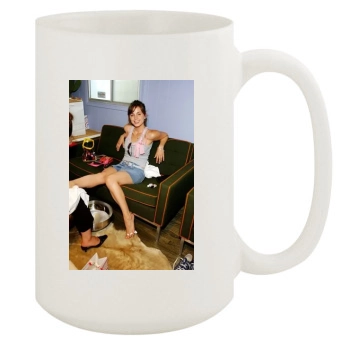 Eliza Dushku 15oz White Mug