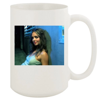 Eliza Dushku 15oz White Mug