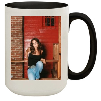 Eliza Dushku 15oz Colored Inner & Handle Mug