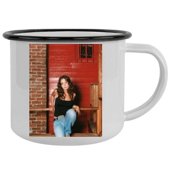 Eliza Dushku Camping Mug