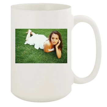 Eliza Dushku 15oz White Mug