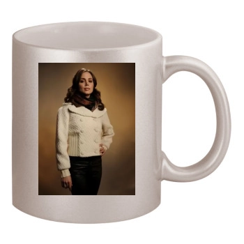 Eliza Dushku 11oz Metallic Silver Mug