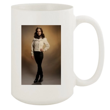 Eliza Dushku 15oz White Mug