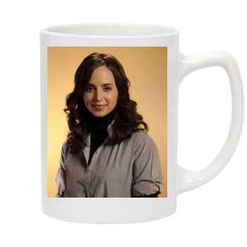 Eliza Dushku 14oz White Statesman Mug