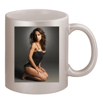 Eliza Dushku 11oz Metallic Silver Mug