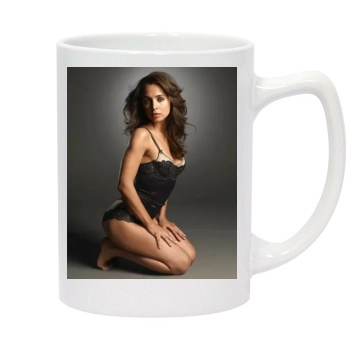 Eliza Dushku 14oz White Statesman Mug