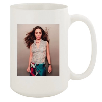 Eliza Dushku 15oz White Mug