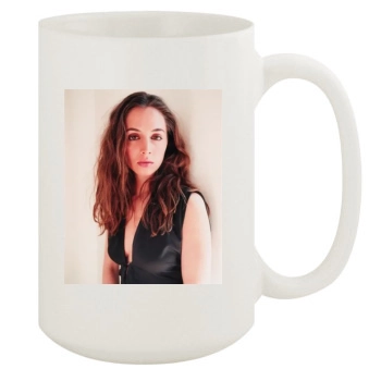 Eliza Dushku 15oz White Mug