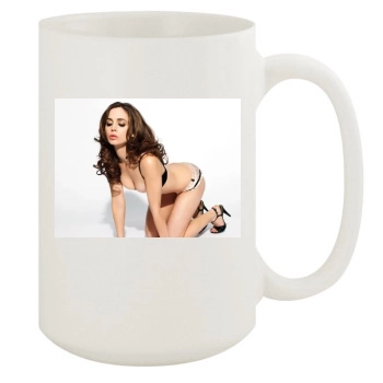 Eliza Dushku 15oz White Mug