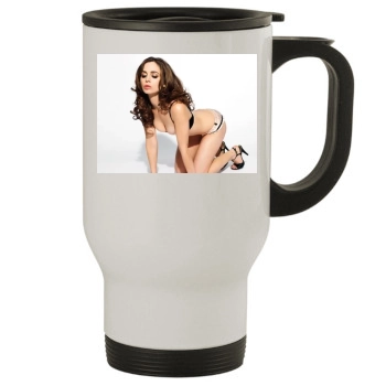 Eliza Dushku Stainless Steel Travel Mug