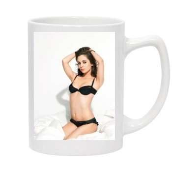 Eliza Dushku 14oz White Statesman Mug