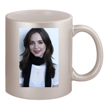 Eliza Dushku 11oz Metallic Silver Mug