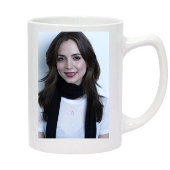 Eliza Dushku 14oz White Statesman Mug