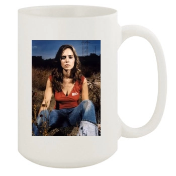 Eliza Dushku 15oz White Mug