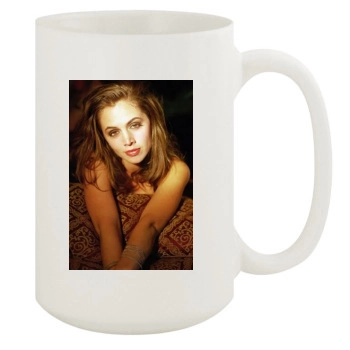 Eliza Dushku 15oz White Mug