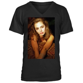 Eliza Dushku Men's V-Neck T-Shirt