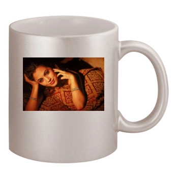 Eliza Dushku 11oz Metallic Silver Mug