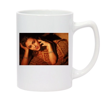 Eliza Dushku 14oz White Statesman Mug