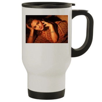 Eliza Dushku Stainless Steel Travel Mug