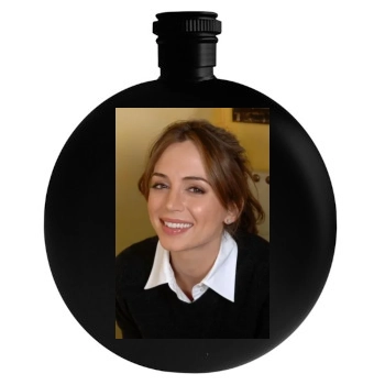 Eliza Dushku Round Flask