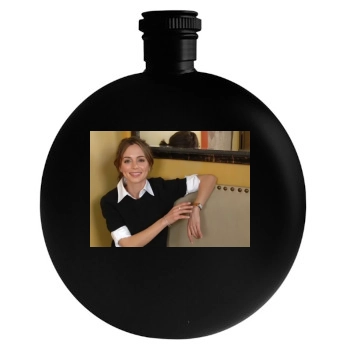 Eliza Dushku Round Flask