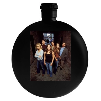 Eliza Dushku Round Flask