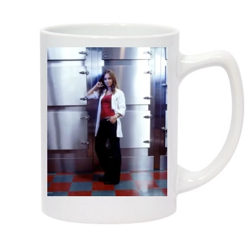 Eliza Dushku 14oz White Statesman Mug