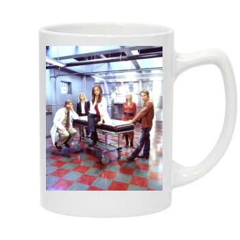 Eliza Dushku 14oz White Statesman Mug