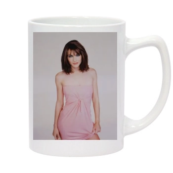 Elizabeth Hurley 14oz White Statesman Mug