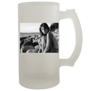 Elizabeth Hurley 16oz Frosted Beer Stein