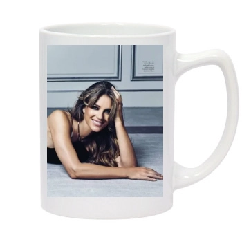 Elizabeth Hurley 14oz White Statesman Mug