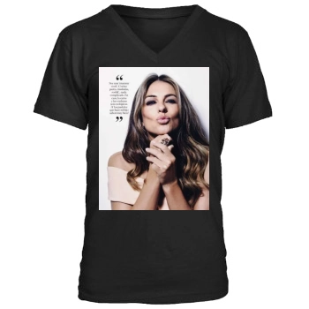 Elizabeth Hurley Men's V-Neck T-Shirt