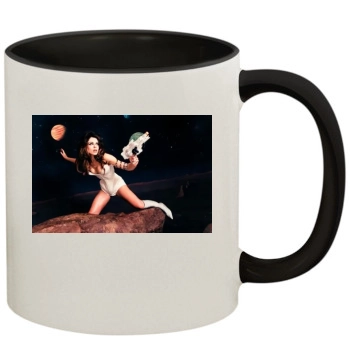 Elizabeth Hurley 11oz Colored Inner & Handle Mug